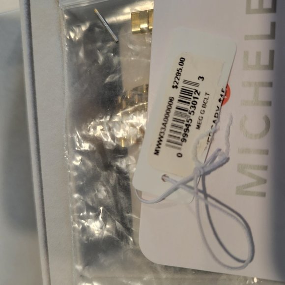 Michele Meggie Diamond Dial Watch Head Bracelet, 33mm - Picture 2 of 10